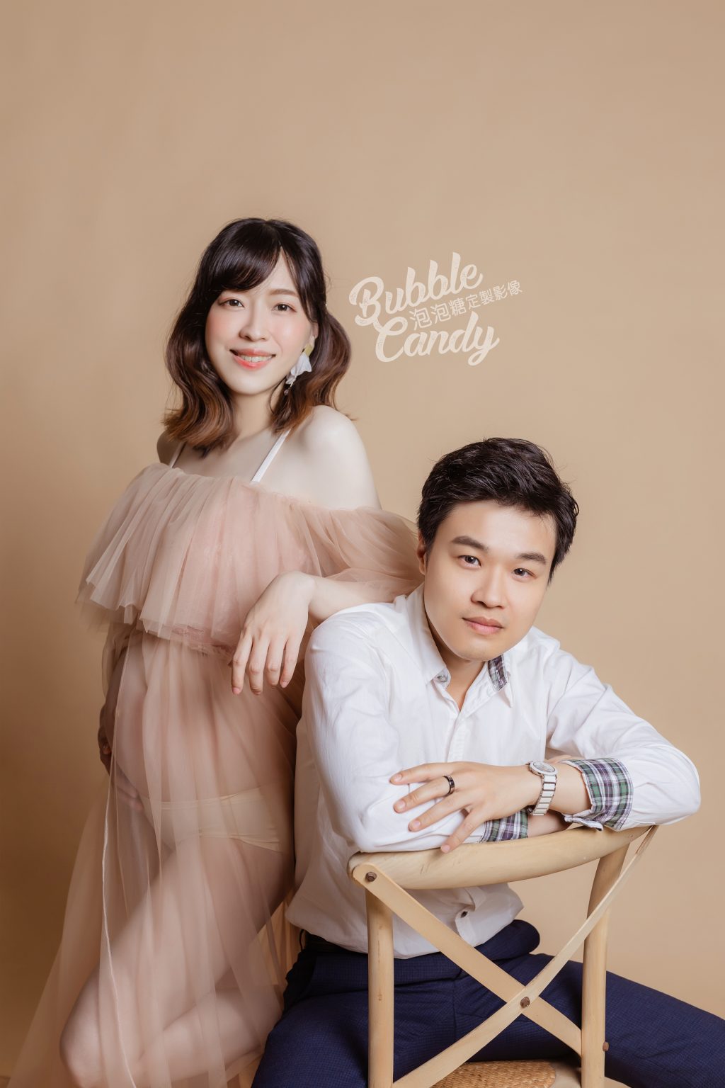 泡泡糖定製影像｜孕婦寫真-Bubble Candy